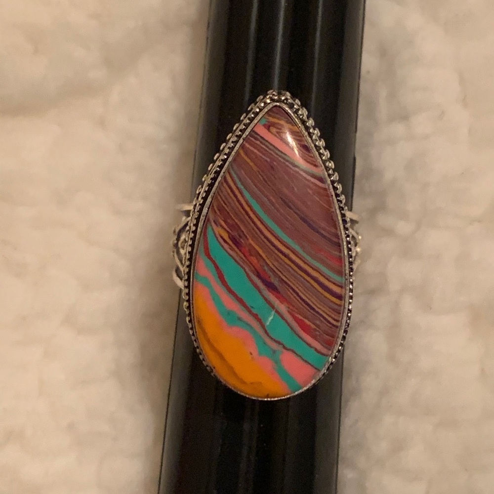 Tear Drop Ring - image 2